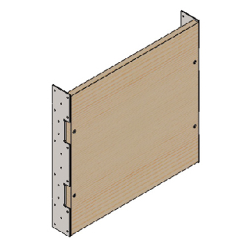 universal board in wood H50 centre to centre distance 60