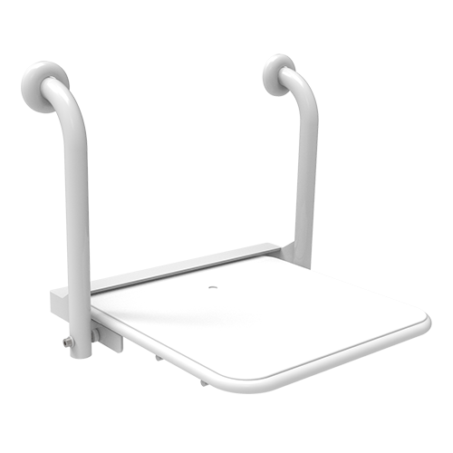 Duschklappsitz mit anatomischer Sitzfläche