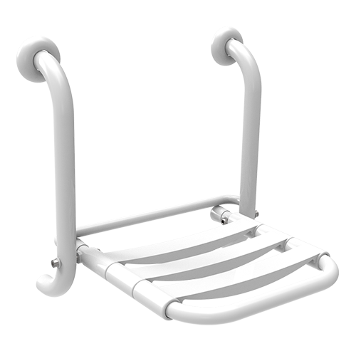 Duschklappsitz mit Dauben Sitzfläche