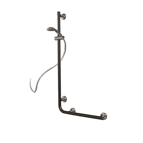 Support shower rails, Leonardo series - Ø32mm