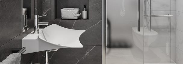 Shine: il nuovo lavabo sospeso accessibile