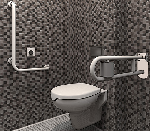 Accessible bathrooms' design