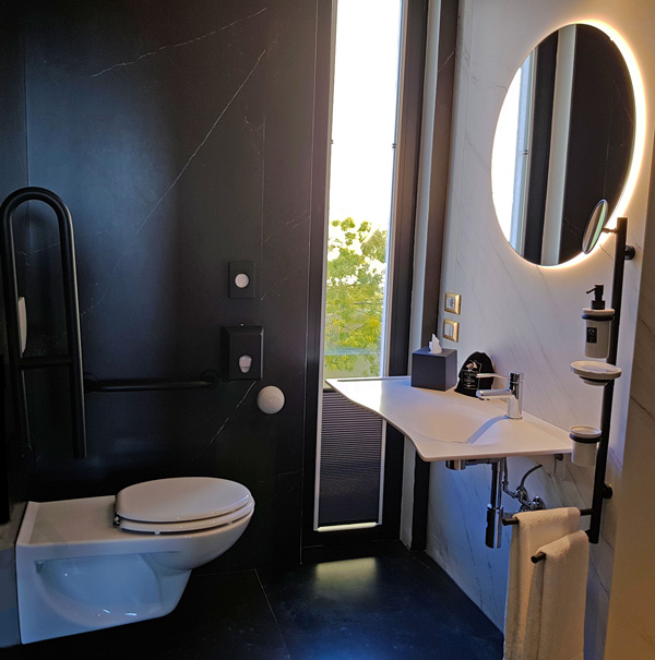 Easy access bathrooms for accommodation facilities