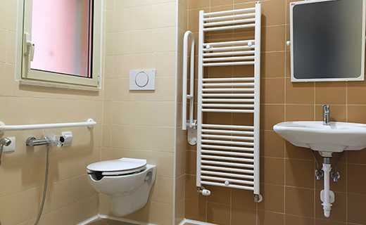 Design and production of bathrooms for retirement homes