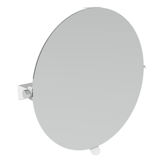 Specchio Reclinabile Serie Raffaello Color Bianco Opaco/Cromo
