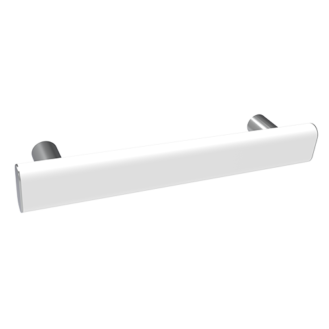 Maniglia Di Sicurezza Serie Shade cm. 40 Bianco Opaco/Cromo