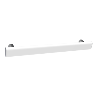 Maniglia Di Sicurezza Serie Shade cm. 60 Bianco Opaco/Cromo