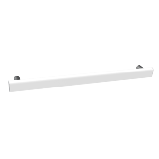 Maniglia Di Sicurezza Serie Shade cm. 80 Bianco Opaco/Cromo