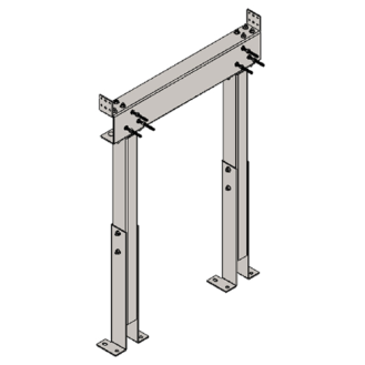 Supporto per Seggiolino Doccia X812/01 per Pareti in Cartongesso