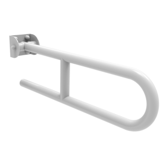 Barra Ribaltabile cm. 60 con Frizione Bianco Antibatterico Barra Ribaltabile cm. 60 con Frizione Bianco Antibatterico