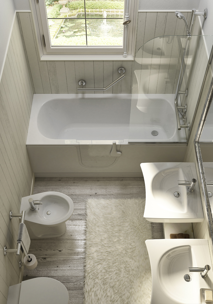 Design for Living - bagno funzionale
